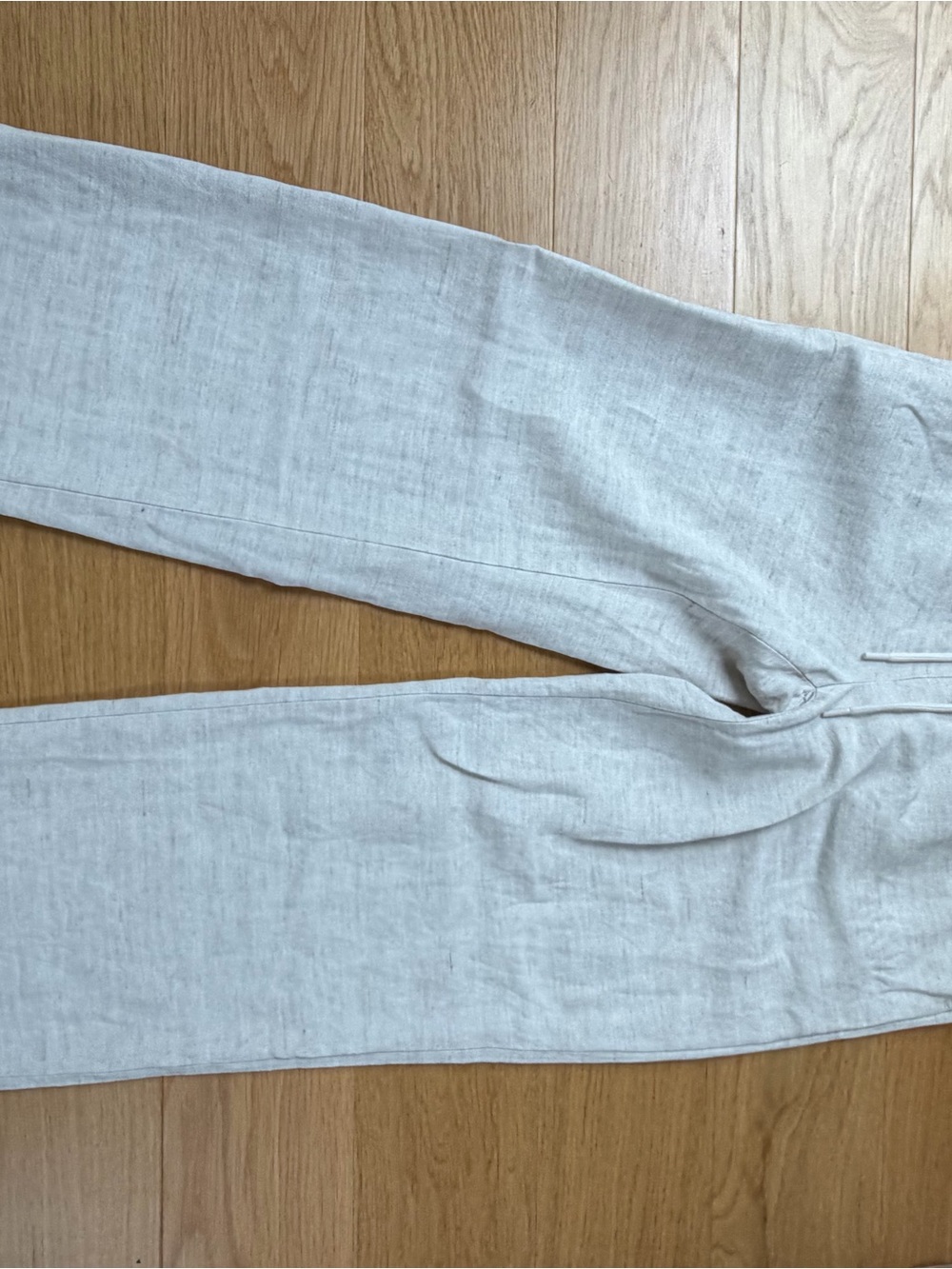 Aritzia Wide Leg Pants in Light Beige - Picture 16 of 16